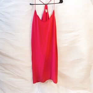 J.Crew Scalloped Halter Dress